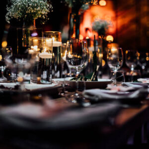 Zaterdag 27/09 Receptie, diner en afterparty